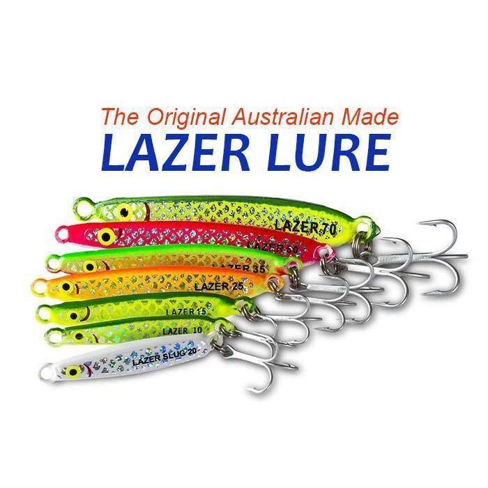 Lazer Lures Metal Lure Australian Made Single Hook 50 Gram - Addict Tackle