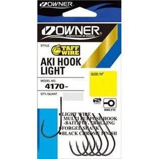 Owner AKI Light Hook - Addict Tackle