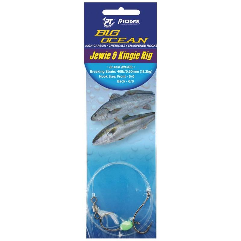 6 x Surecatch Pre-Tied Bream/Flathead Fishing Rig with Chemically Sharpened  Hooks [Hook Size: 4]