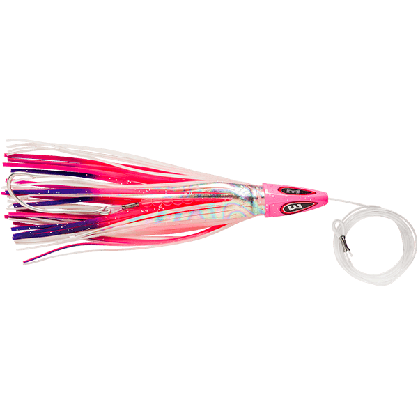 Buy Williamson Flash Feather Rigged Tuna Lure 4in Pink White