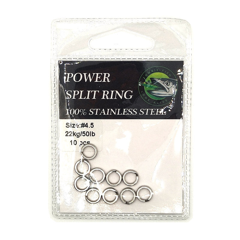 Owner Hyperwire Heavy Duty Split Ring 7pcs Sz #6/7/8 Fishing